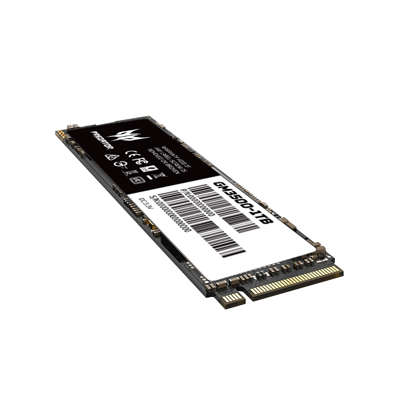 Predator GM3500 M.2 SSD, PCIe Gen 3.0x4, NVME 1.3, 3400 MB/s, 1TB