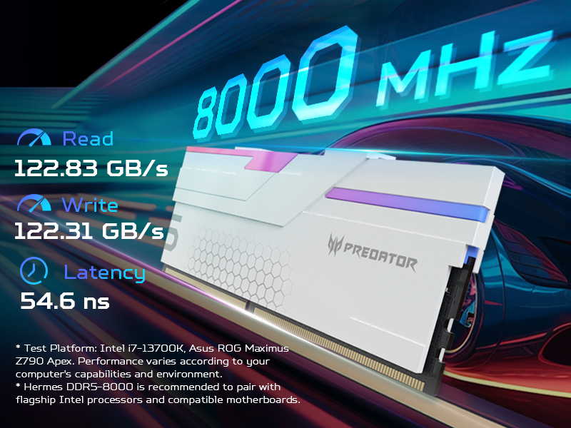 DDR5 8000MHz