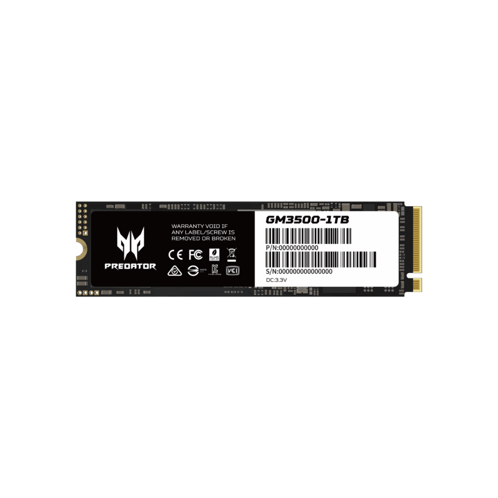 内蔵型SSD Acer Predator 1TB M.2 2280 PCIe NVMe SSD Amazon.com: Predator M.2 SSD 2TB GM7000 with DRAM Cache NVMe