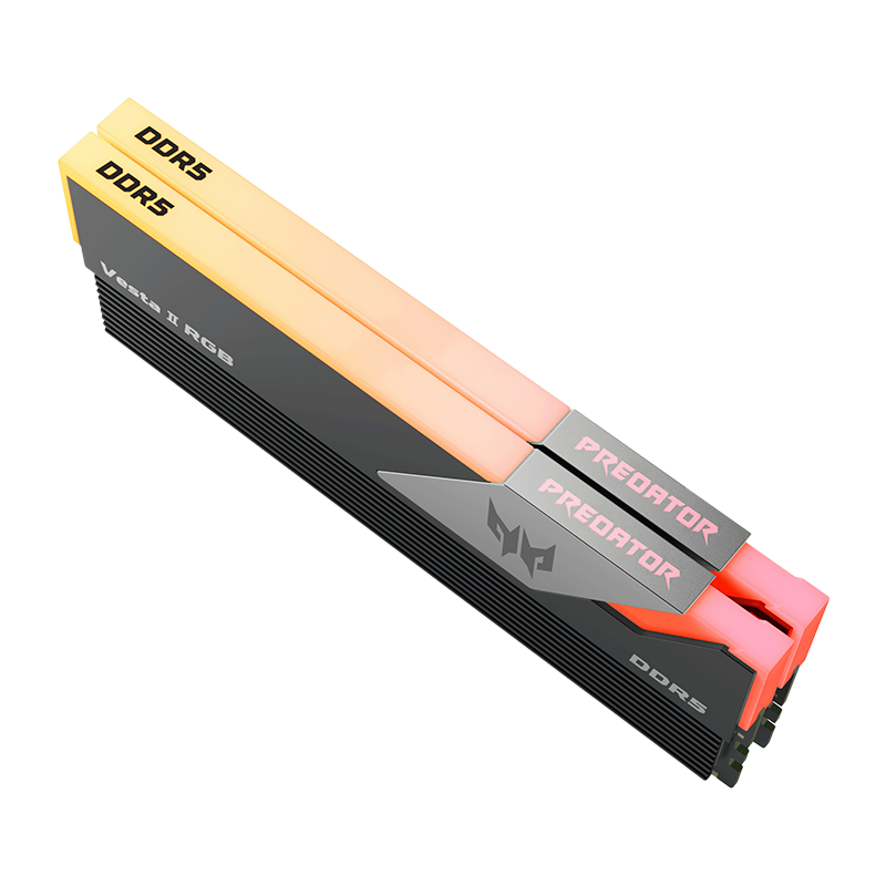 Predator Vesta II DDR5 RGB 32GB(16GB✕2) Acer Predator Vesta II RGB DDR5 6000MHz 32GB 2x16GB CL30 at