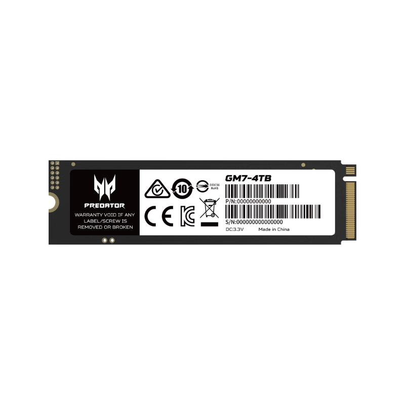 Acer Predator GM7 PCIe NVMe M.2 SSD