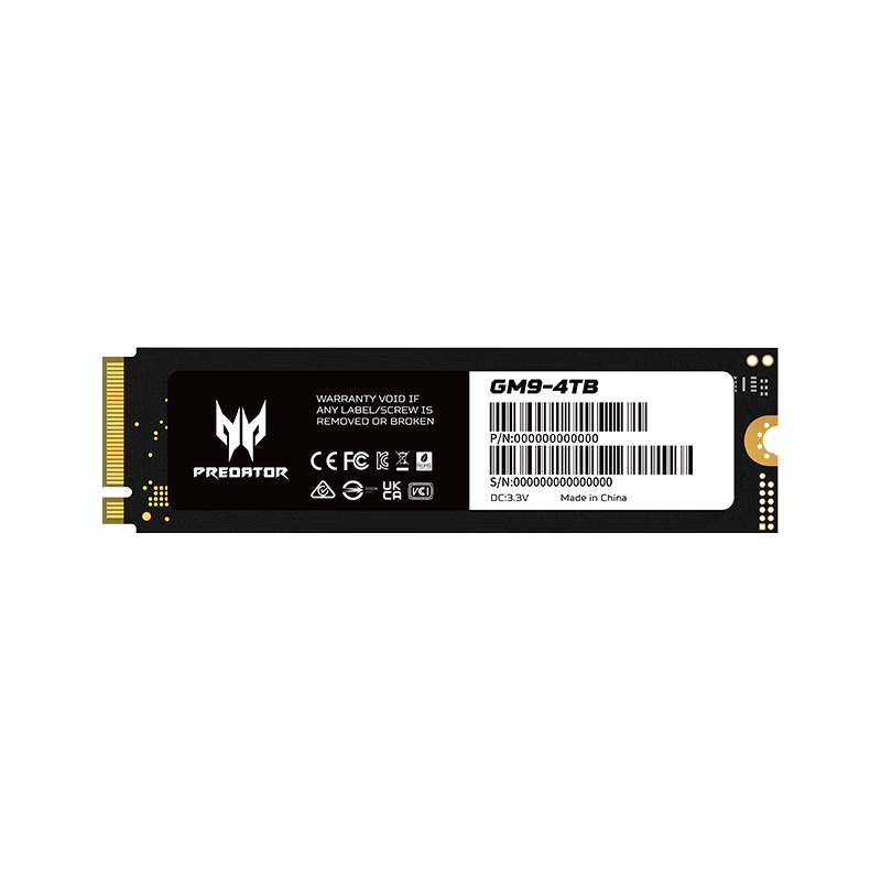 Predator GM9 PCIe Gen5×4 SSD