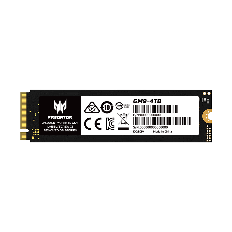 Predator GM9 PCIe 5.0 SSD chính hãng tốc độ cao