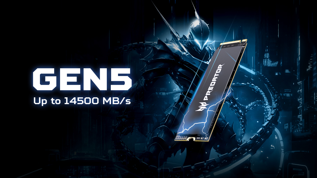 Predator GM9 4TB PCIe 5.0 SSD